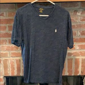 Charcoal Polo Ralph Lauren Large v-neck t-shirt